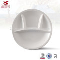Wholesale fine royal porcelain table ware, ceramic divided plate